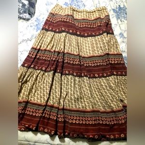 Broomstick gorgeous linen thick skirt